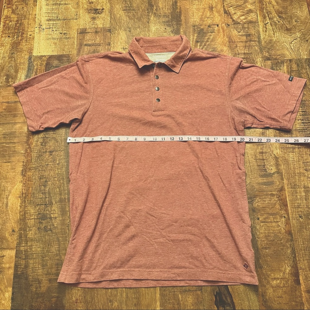 Columbia omni-wick snap polo